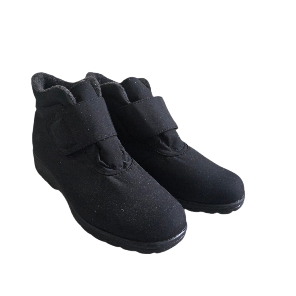 Toe Warmers Boots Black Ankle Booties Women's 10